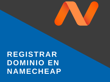 Registro de Dominios en Namecheap
