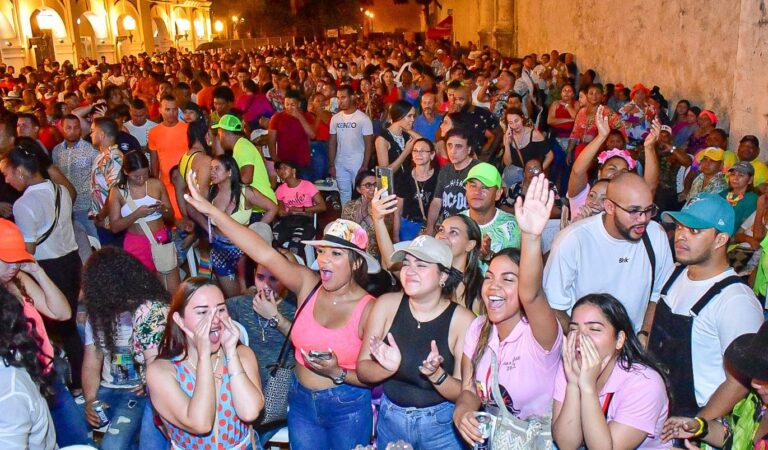 Cartagena asistió masivamente a Salsa a la Plaza 2022