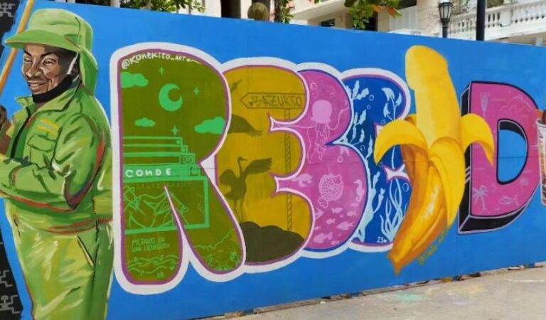 Polémica en Cartagena por mural ‘Rebeldía’: ¿Arte callejero o tergiversación?