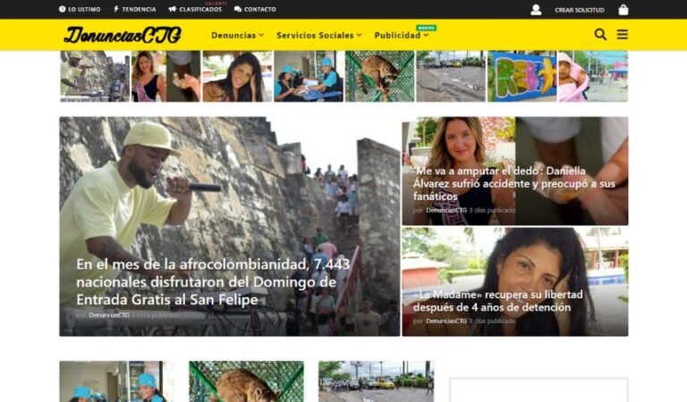 Mejoras y Actualizaciones del Sitio Web de Denuncias Cartagena 2023-1