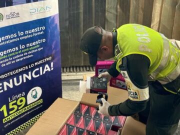 Aprehendidas 23 mil unidades de accesorios para celular y elementos para el hogar en Cartagena