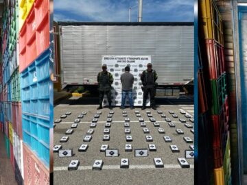 Cayó cargamento de cocaína en Bolívar que era transportado en un camión que distribuía pan