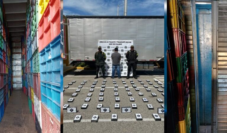 Cayó cargamento de cocaína en Bolívar que era transportado en un camión que distribuía pan