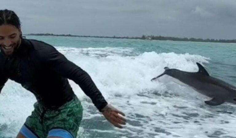 Maluma vive mágico encuentro en el mar: “una señal de la vida”