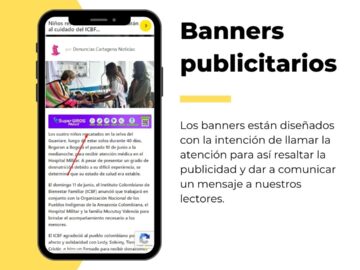 Banners Publicitarios en Denuncias Cartagena
