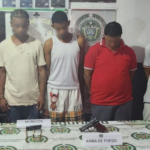 Desarticulan banda criminal en Cartagena: Capturan a presuntos sicarios y decomisan arma de fuego
