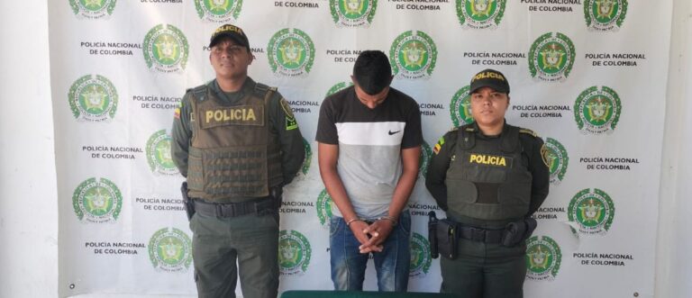 Policía Nacional captura a presunto agresor sexual en Magangué.