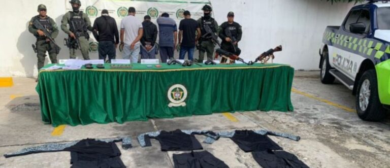 Tres capturados tras difusión de vídeo intimidatorio en Barranquilla.