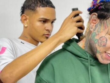 Sebastián, de Nuevo Bosque a RD: El barbero de confianza de 6ix9ine.