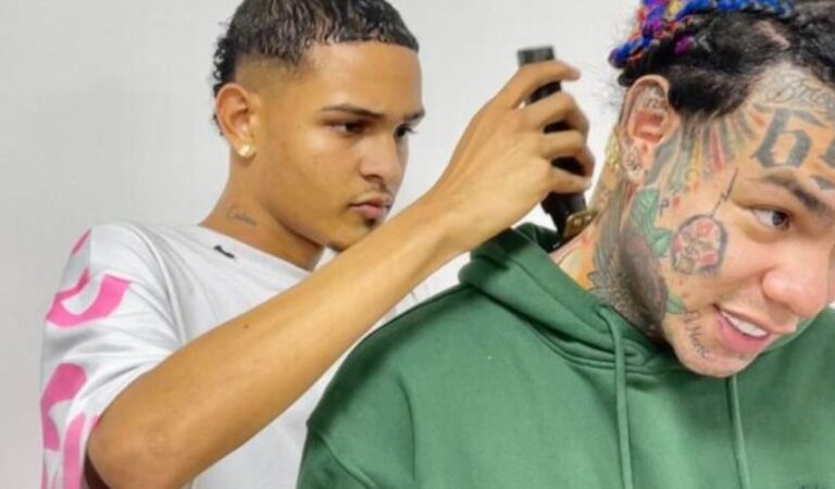 Sebastián, el barbero de confianza de 6ix9ine: Un ejemplo de superación desde Nuevo Bosque hasta República Dominicana.