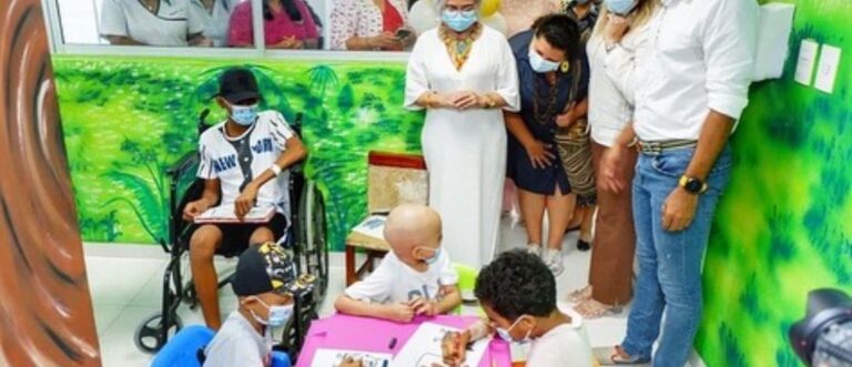 Inauguran aula hospitalaria en Cartagena para niños con enfermedades y discapacidades