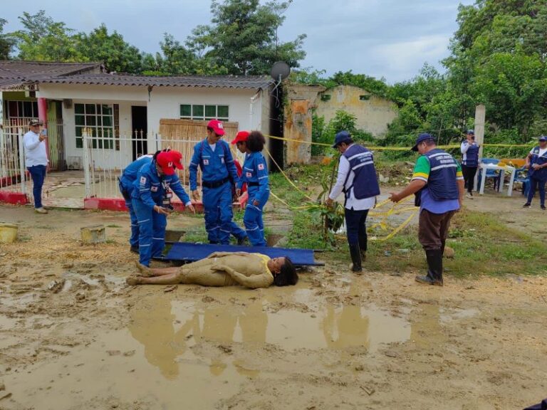 Éxito en el Simulacro de Respuesta a Emergencias Participación de 22.000 Personas en Cartagena