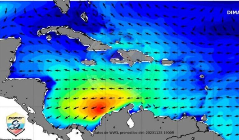 Condiciones Meteomarinas Cambiantes: Alerta en la Cuenca Caribe.