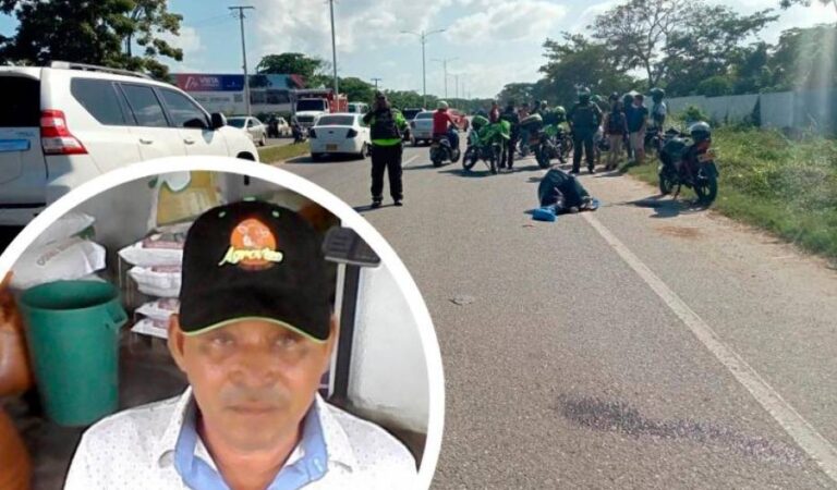 “Tractomula arrolla mortalmente a motociclista cerca de Villagrande”