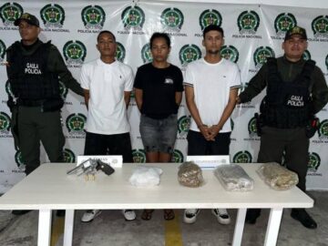 5 personas incluyendo una mujer y 2 menores son arrestadas