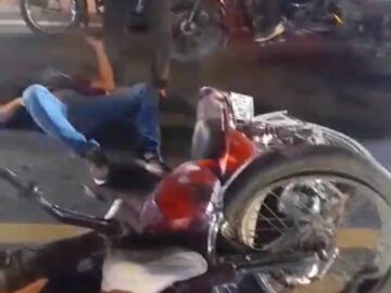 Accidente de moto en Malambo deja un joven muerto y