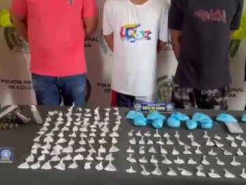 Aseguran a 3 supuestos miembros de la banda delictiva los