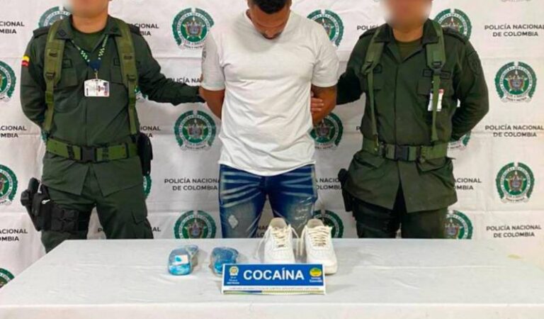 Atrapan a pasajero con cocaína oculta en sus zapatos en el Aeropuerto de Cartagena