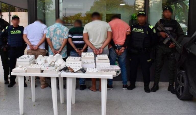 Cinco implicados en millonario robo a joyería en el Centro Histórico son sentenciados a prisión