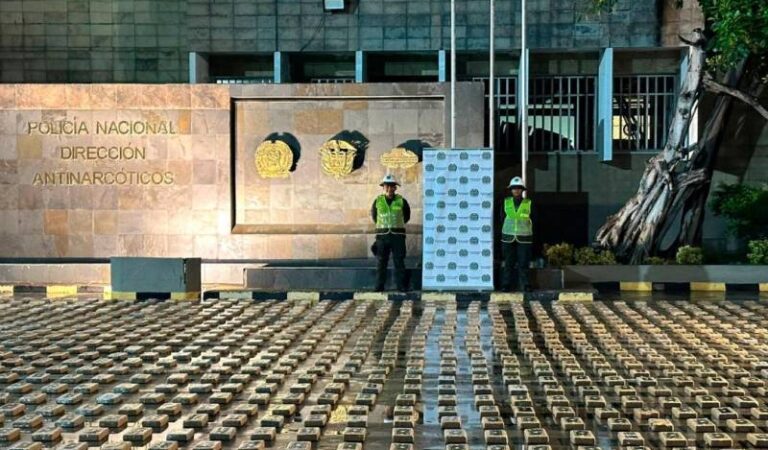 Dos toneladas de cocaína caen en puerto de Cartagena, cargamento destinado a Europa.