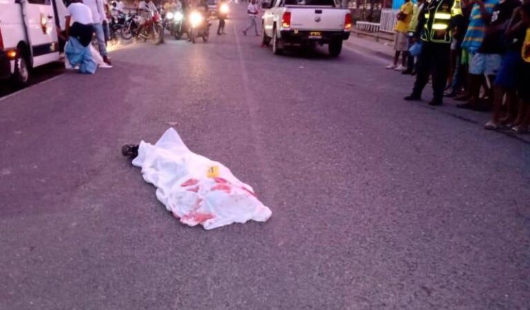 Encuentran identidad del hombre que falleció atropellado en la entrada de Pasacaballos.