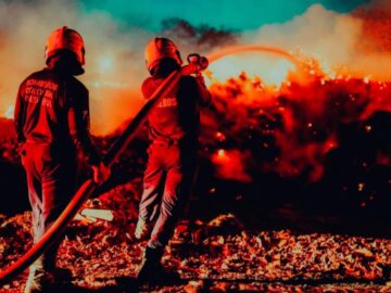 Incendio en ladrillera La Clay de Pasacaballos controlado por bomberos