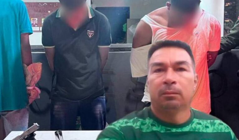 Tres sicarios acusados de asesinar a un mototaxista en La Boquilla