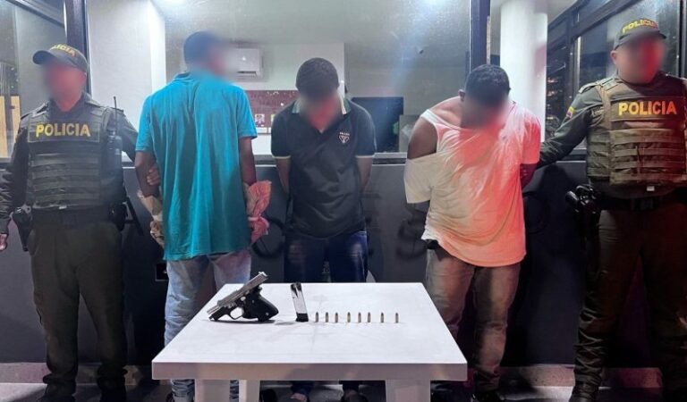 “Capturan a cuatro hombres por homicidios en Cartagena”