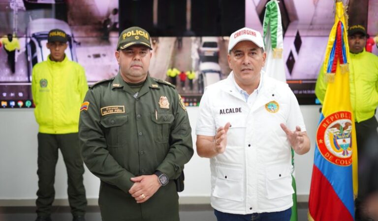 “Alcalde Dumek no descarta diálogos con grupos criminales en Cartagena”