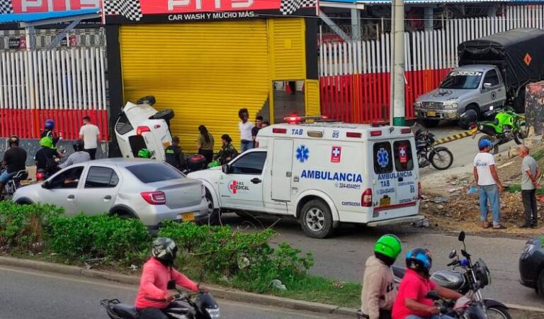 Accidente trágico en la Crisanto Luque: causado por un acto de intolerancia