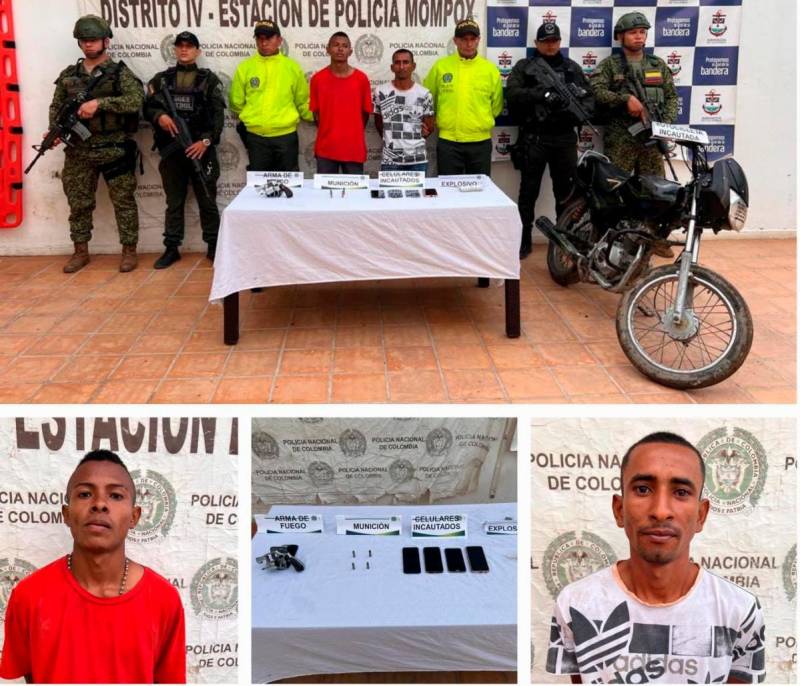 Así fueron capturados 2 presuntos sicarios del Clan del Golfo en ...
