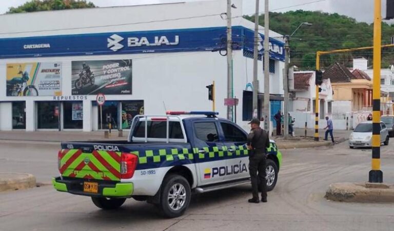 Ataque de sicarios deja gravemente herido a motociclista en la avenida Pedro de Heredia, cerca del Pie de La Popa