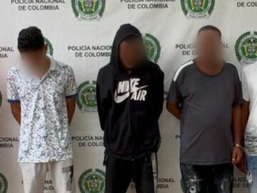 Capturados cinco integrantes de banda narcotraficante en operacion Los Salas