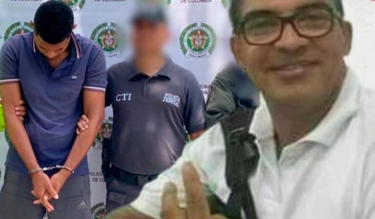 El homicida del rector de colegio en San Jacinto fue capturado y llevado a la cárcel. ¡Así fue su captura!