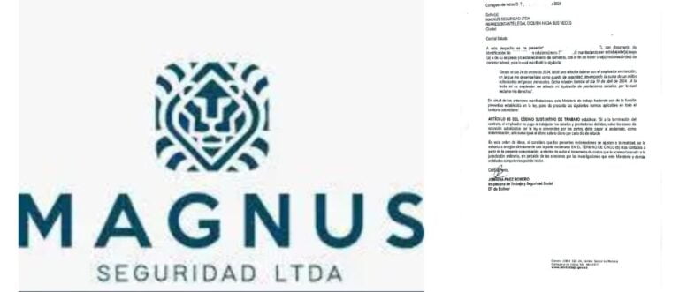 Denuncia ciudadana: Retrasos en pagos de liquidaciones por parte de Magnus Seguridad LTDA