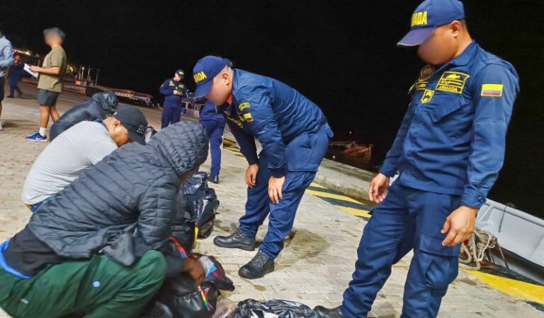 Armada rescata a 32 migrantes irregulares en San Andrés