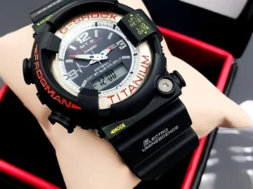 G Shock JAM73 Negro y Rojo