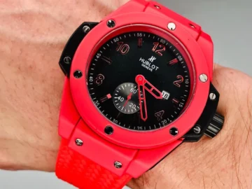 Hublot King 246 Rojo y Negro