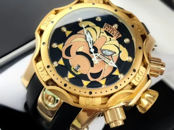 Invicta GOM23 Dorado y Negro