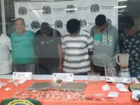 Seis miembros de una banda de trafico de drogas en