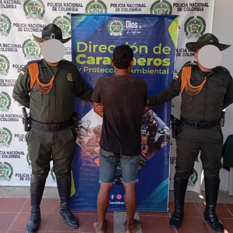 capturan a hombre por maltrato animal