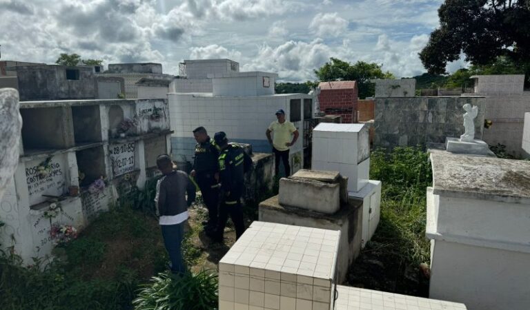 Alcalde denuncia profanación de tumbas en cementerio de Turbana, Bolívar