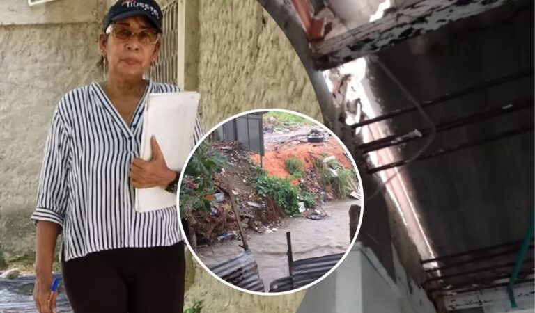 “El caño me va a tumbar la casa”: preocupación en San José de los Campanos