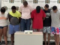 Imputacion de cargos y medida de aseguramiento para 8 capturados