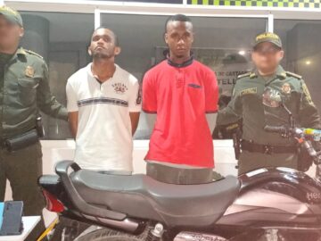 La Policia de Cartagena detiene a dos presuntos ladrones armados