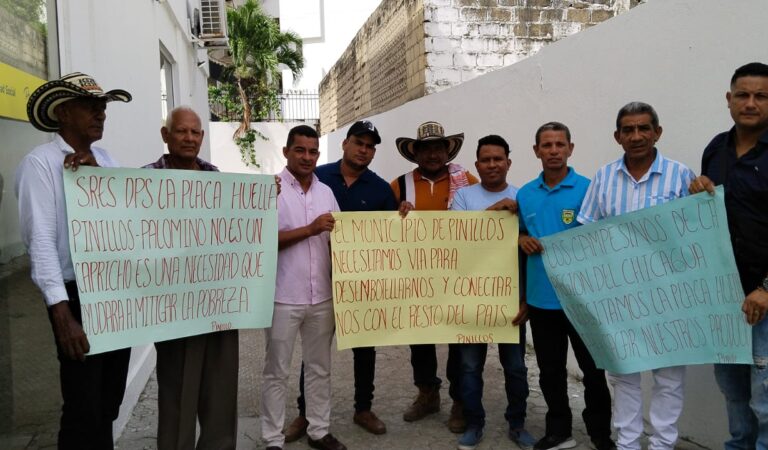 La comunidad rural de Pinillos rechaza la construcción de una vía incompleta