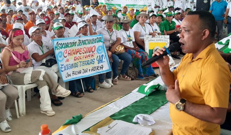 Reiteradas amenazas de muerte contra Dagoberto Santoya, presidente de la Asociación Campesinos de Bolívar.