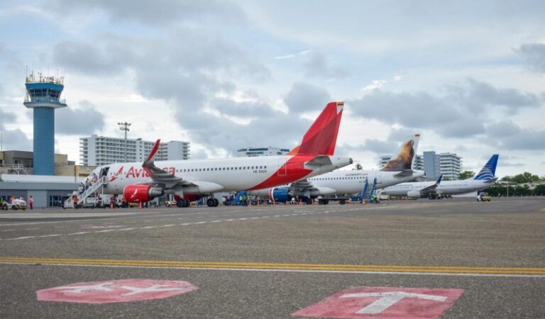 Aeropuerto de Cartagena se consolida como punto de entrada a Colombia