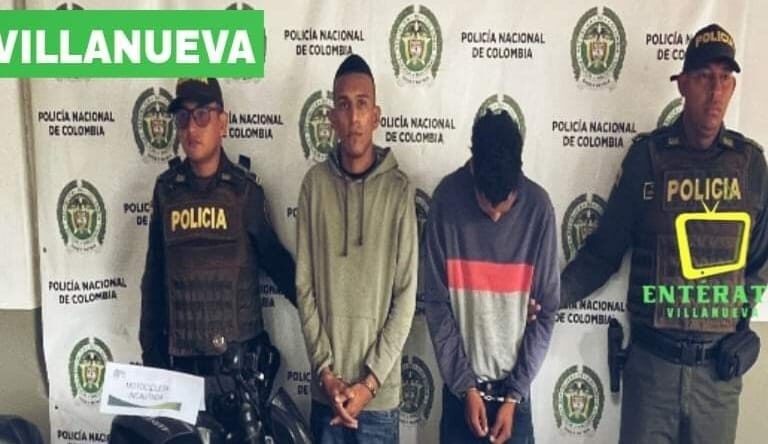 Dos presuntos integrantes de la banda criminal “los Salsas Mexicanos” fueron capturados en Villanueva, Bolívar.