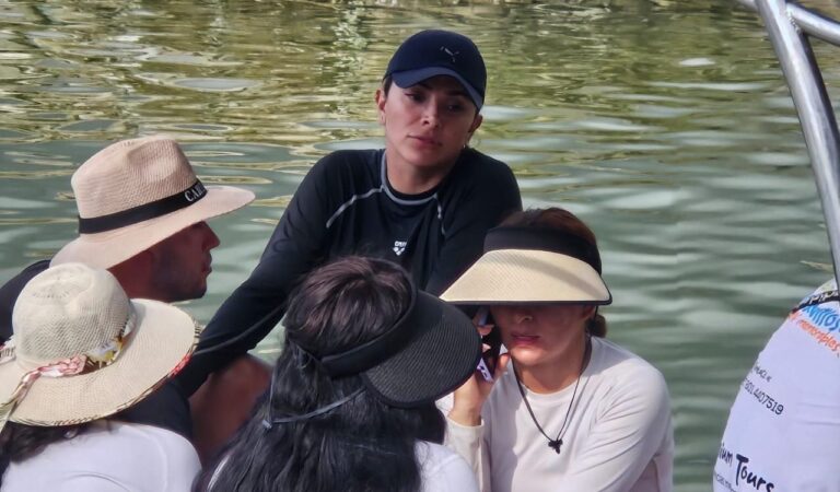 Turistas disfrutaron de un paseo y una comida en Tierrabomba pero se negaron a pagar, siendo obligados por la policía de Bocagrande a hacerlo.